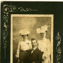 Angus Graham and Two Unidentified Women